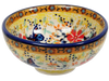 Polish Pottery Dipping Bowl (Butterfly Bliss) | M153S-WK73 at PolishPotteryOutlet.com