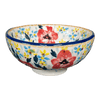 Polish Pottery Dipping Bowl (Brilliant Wreath) | M153S-WK78 at PolishPotteryOutlet.com