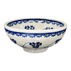 Polish Pottery Dipping Bowl (Vineyard in Bloom) | M153T-MCP at PolishPotteryOutlet.com