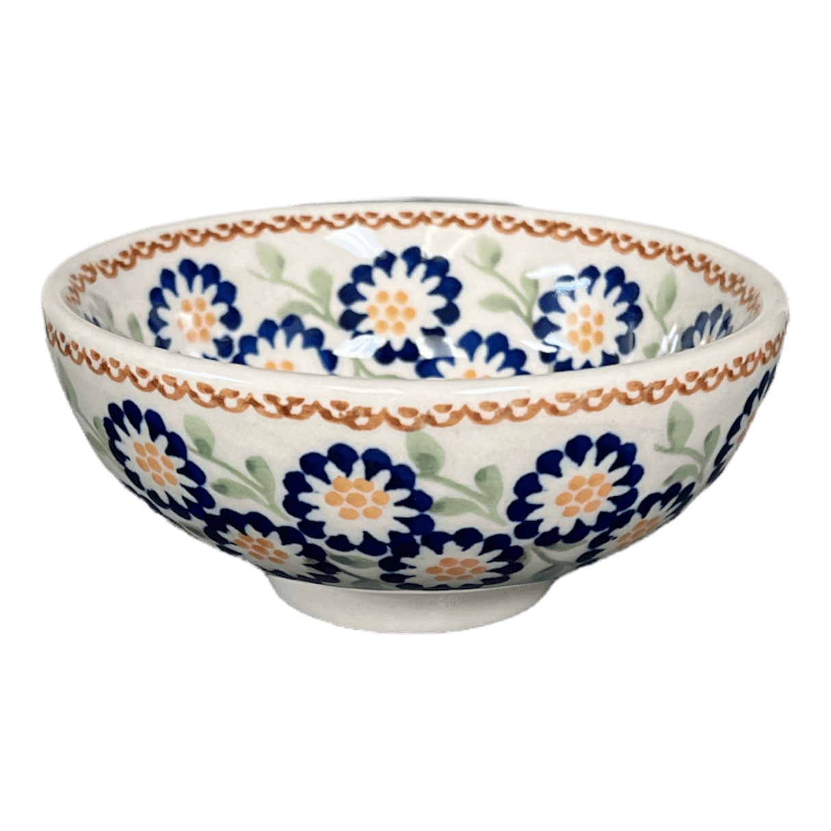 Bowl, Round, Dipping, 4.25" in "Mums the Word" by Manufaktura | M153T-P178