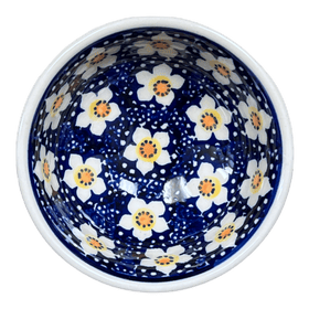 Polish Pottery Dipping Bowl (Paperwhites) | M153T-TJP Additional Image at PolishPotteryOutlet.com