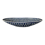 Bowl, Oblong, Serving, Large, 15.75" x 8.25" in "Fish Eyes" by Manufaktura | M168T-31