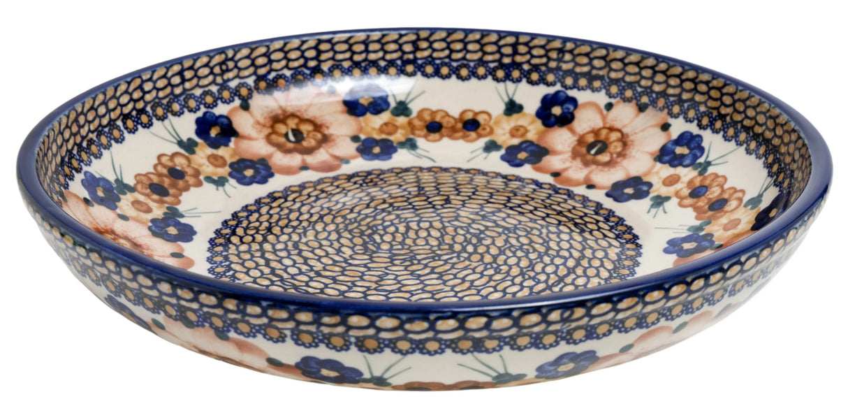 Bowl, Round, Shallow, Salad, 11.75" in "Bouquet in a Basket" by Manufaktura | M173S-JZK