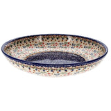 Bowl, Round, Shallow, Salad, 11.75" in "Wildflower Delight" by Manufaktura | M173S-P273