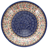 Bowl, Round, Shallow, Salad, 11.75" in "Wildflower Delight" by Manufaktura | M173S-P273