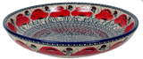 Bowl, Round, Shallow, Salad, 11.75" in "Poppy Paradise" by Manufaktura | M173S-PD01