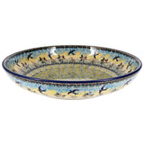 Bowl, Round, Shallow, Salad, 11.75" in "Soaring Swallows" by Manufaktura | M173S-WK57