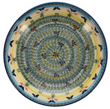 Bowl, Round, Shallow, Salad, 11.75" in "Butterflies in Flight" by Manufaktura | M173S-WKM