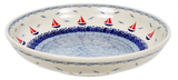 Bowl, Round, Shallow, Salad, 11.75" in "Smooth Seas" by Manufaktura | M173T-DPML