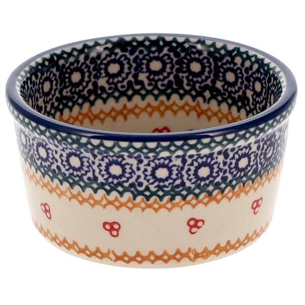 Ramekin, 7 oz in "Ruby Bouquet" by Manufaktura | M178S-DPCS