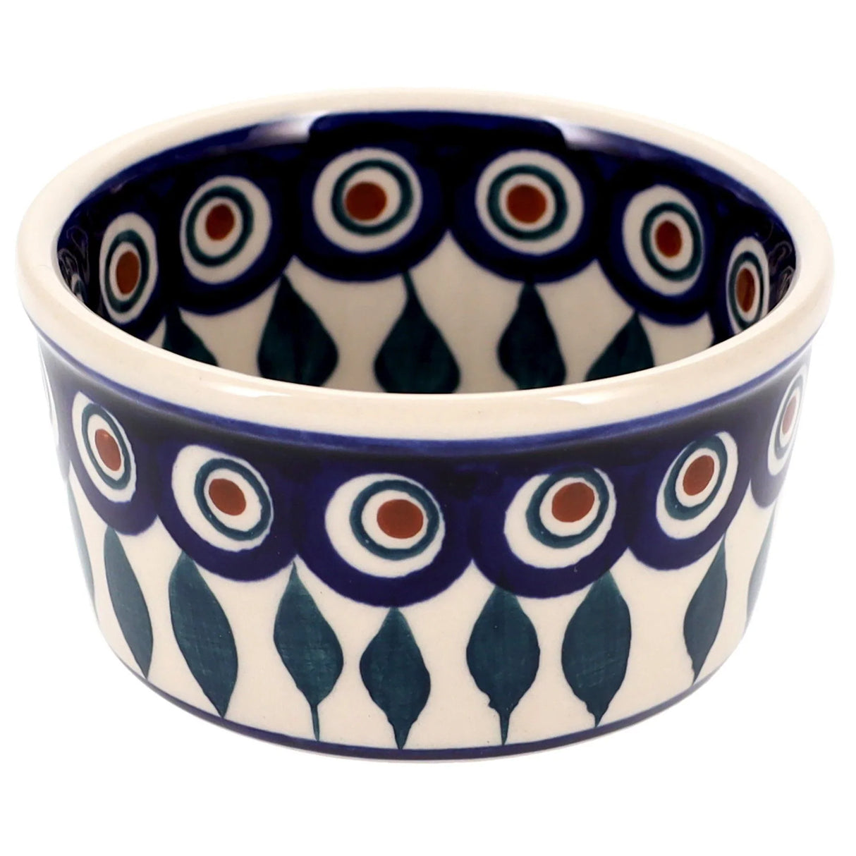 Ramekin, 7 oz in "Peacock" by Manufaktura | M178T-54