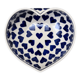 Bowl, Heart-Shaped, Large, 6.75" x 7" in "Whole Hearted" by Manufaktura | M189T-SEDU