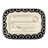 Soap Dish, 5" x 3.5" in "Night Owl" by Manufaktura | M191M-13ZO