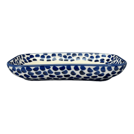 Soap Dish, 5" x 3.5" in "Falling Petals" by Manufaktura | M191U-AS72