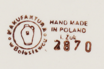 Creamer, The Cream of Creamers-"Basia", 6.5 oz in "Cherry Dot" by Manufaktura | D019T-70WI