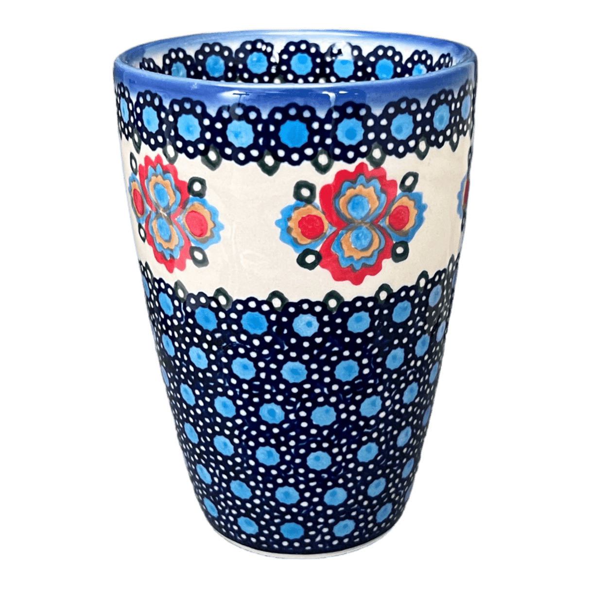 Tumbler, 18 oz in "Polish Bouquet" by Andy | NDA11-82