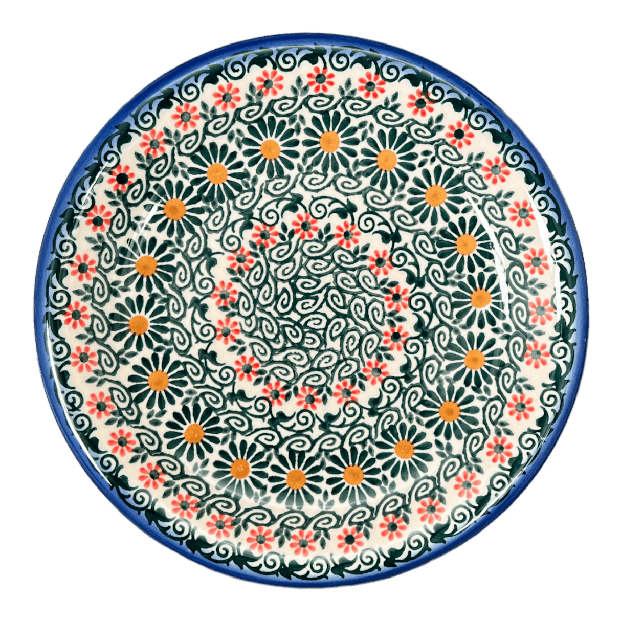 Plate, Round, Dessert, 7.5" in "Garden Breeze" by Andy | NDA114-A48