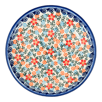 A picture of a Polish Pottery 7.5" Round Plate (Meadow in Bloom) | NDA114-A54 as shown at PolishPotteryOutlet.com/products/7-5-round-plate-meadow-in-bloom-nda114-a54