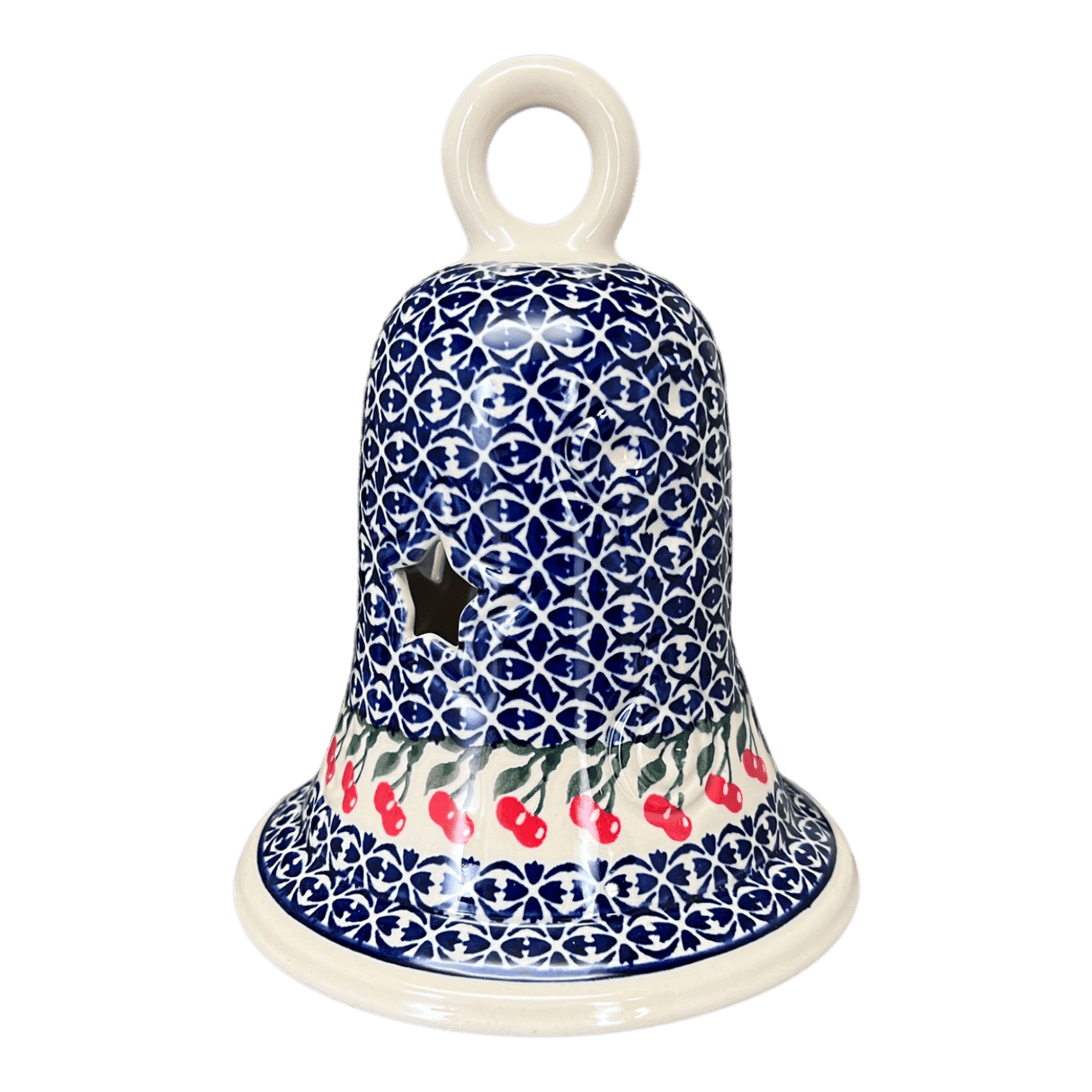 Luminary, Bell, Large, 7" in "Cherries Jubilee" by Andy | NDA138-29