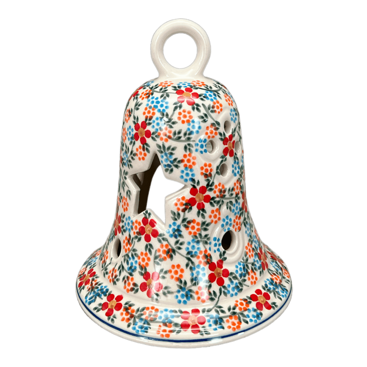 Luminary, Bell, Large, 7" in "Meadow in Bloom" by Andy | NDA138-A54