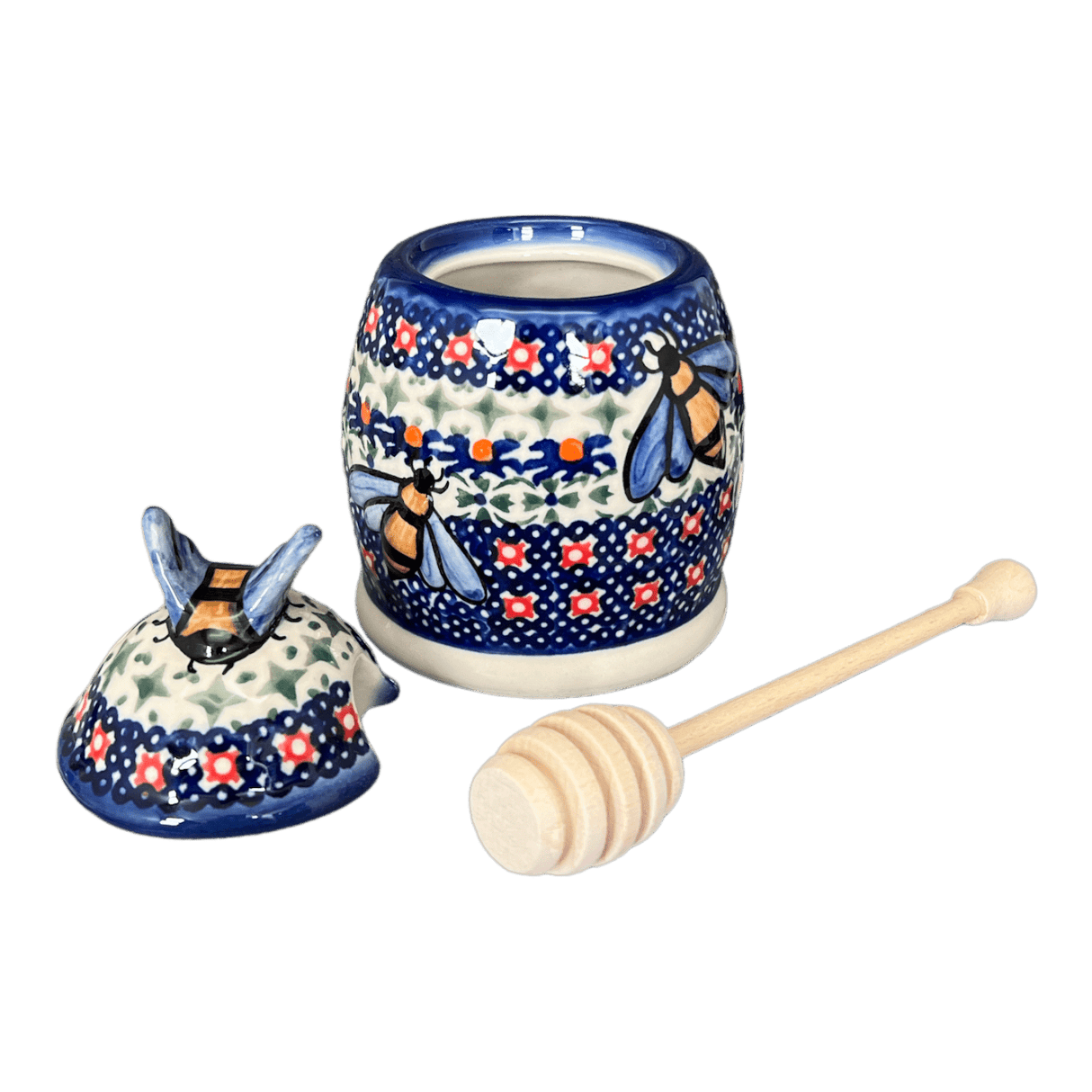 Jar, Honey, 5" in "Bowties & Blossoms" by Andy | NDA18-21
