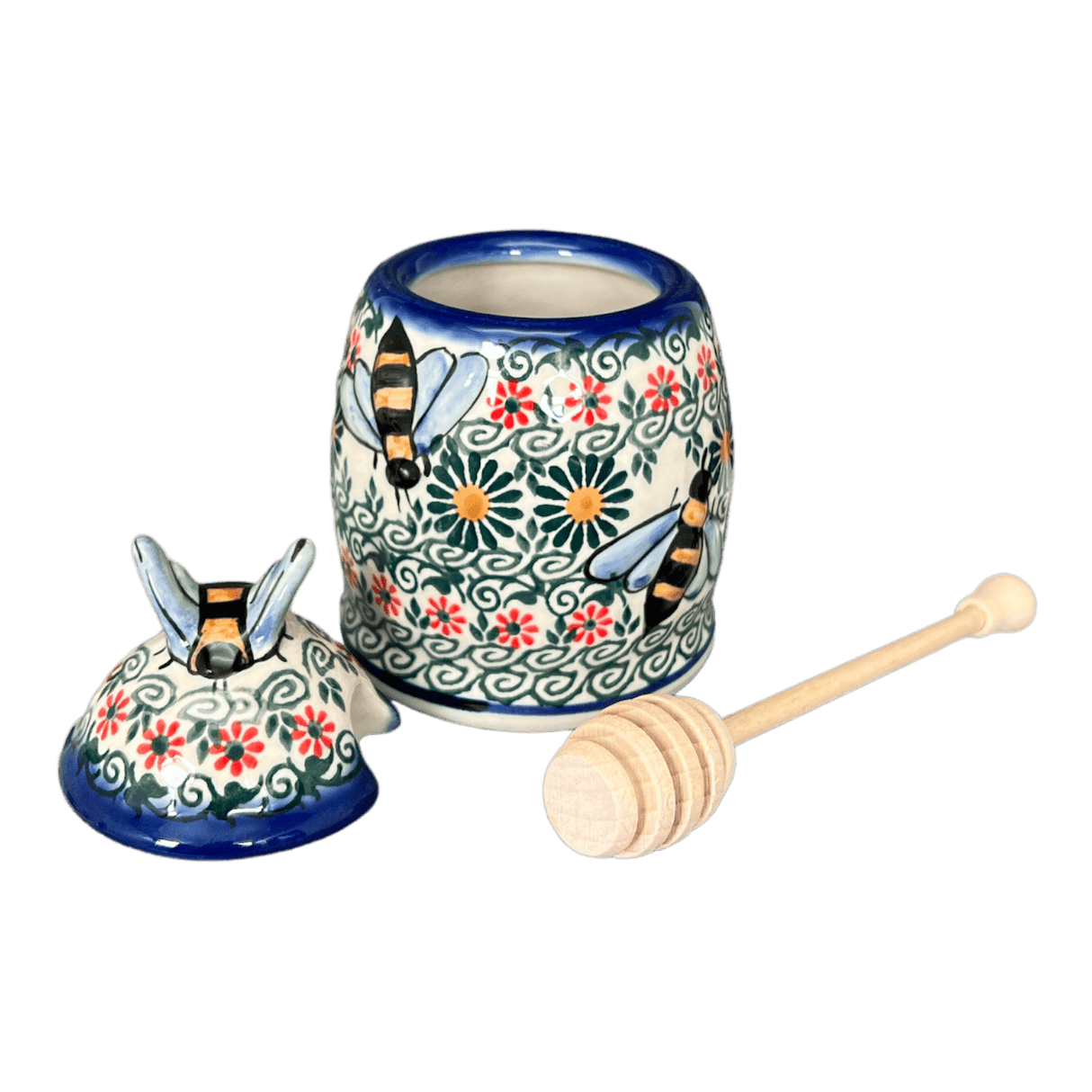 Jar, Honey, 5" in "Garden Breeze" by Andy | NDA18-A48