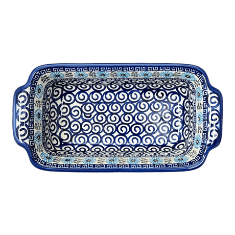 Baker, Bread, 11.25" x 5.75" Large in "Blue Daisy Spiral" by Andy | NDA182-38