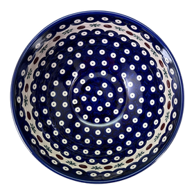 Polish Pottery Deep 8.5" Bowl (Mosquito) | NDA192-24 Additional Image at PolishPotteryOutlet.com