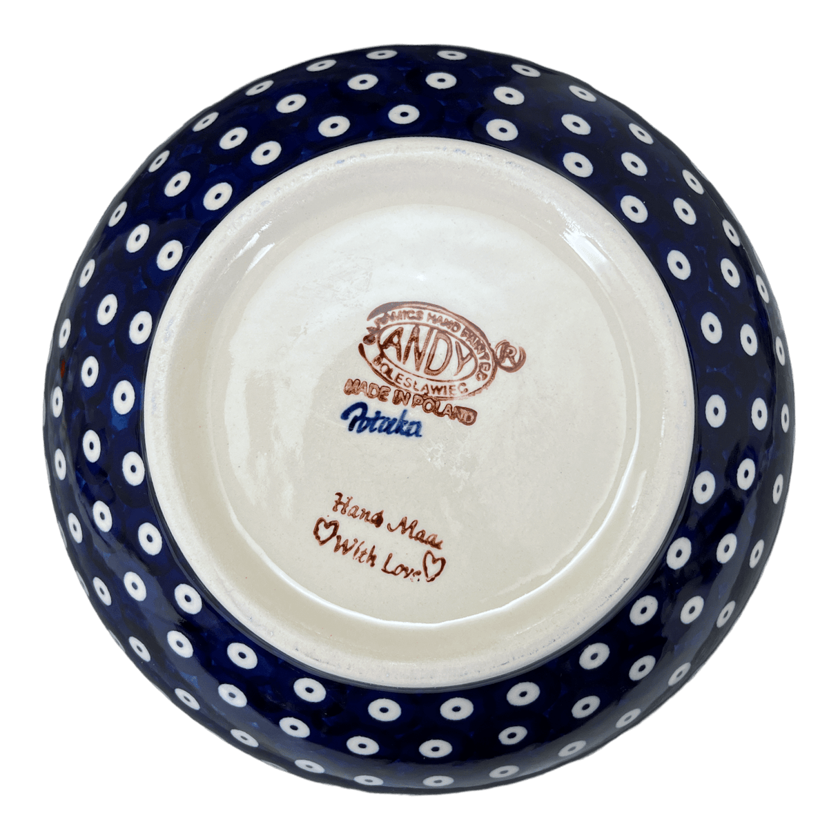 Bowl, Round, Deep, 9" in "Mosquito" by Andy | NDA194-24