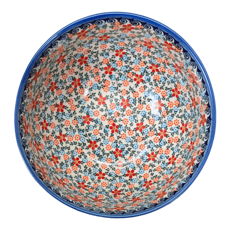 Bowl, Round, Deep, 9" in "Meadow in Bloom" by Andy | NDA194-A54