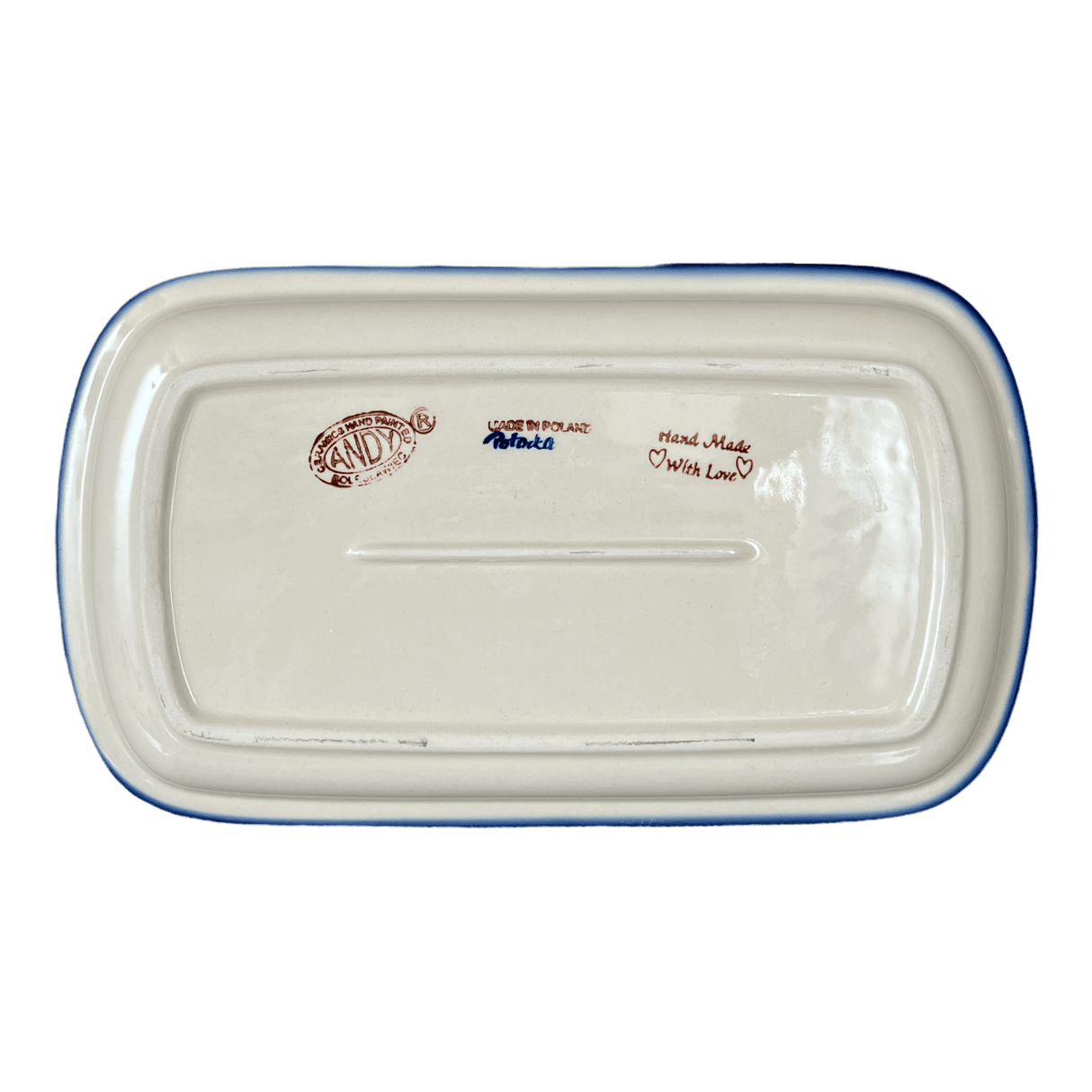 Tray, Shallow Serving, 12.5" x 7.5" in "Mosquito" by Andy | NDA210-24