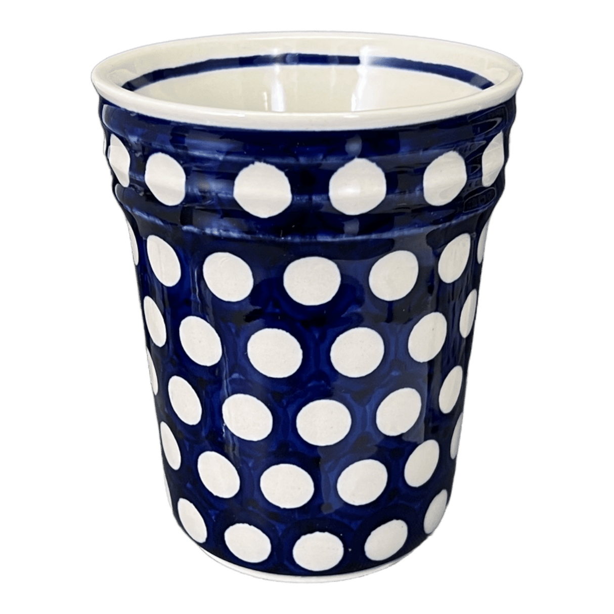 Tumbler, Ridged, 16 oz Large in "Hello Dotty" by Andy | NDA345-A64