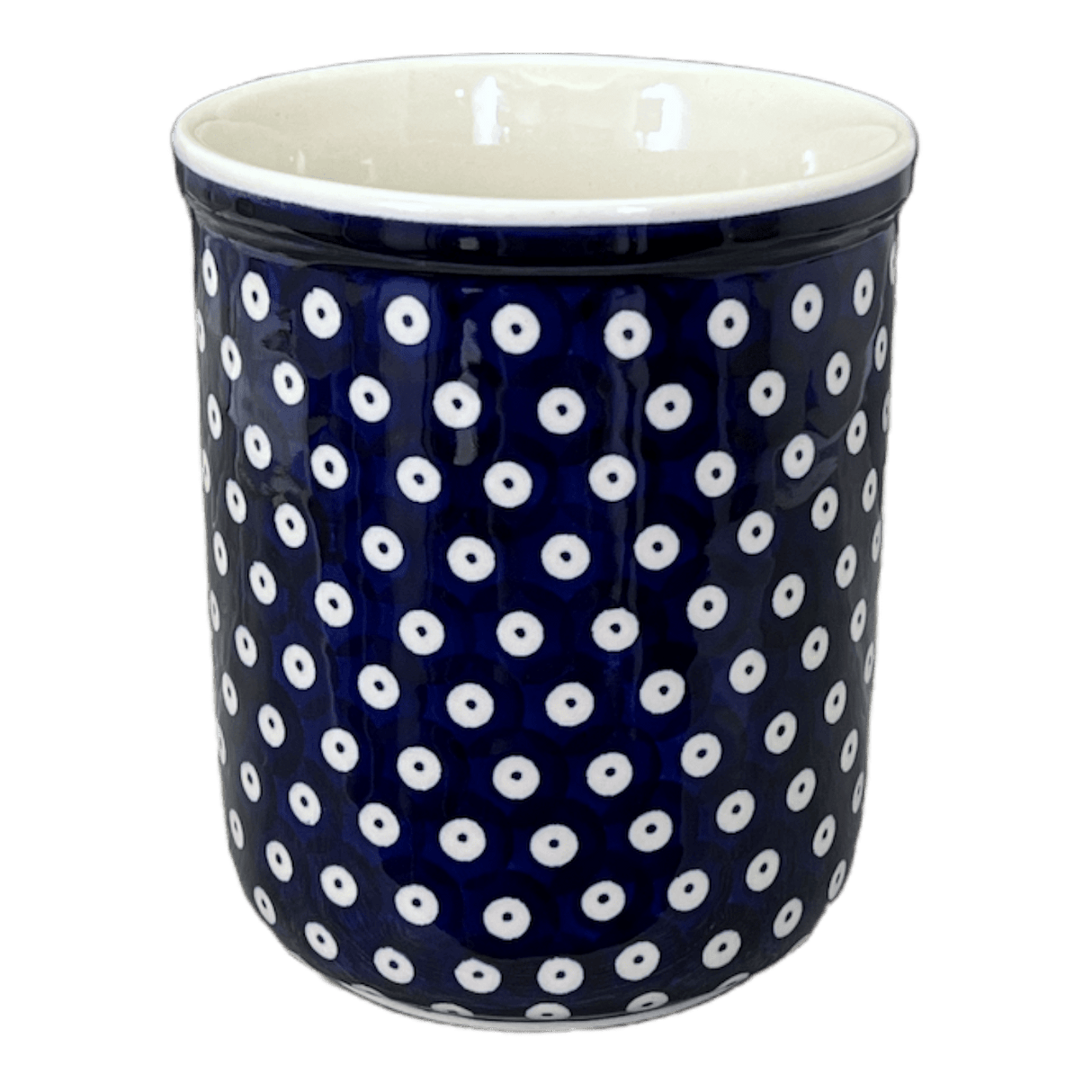 Utensil Holder, 6.5" in "Dot to Dot" by Andy | NDA73-22