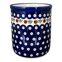 A picture of a Polish Pottery Wine Chiller/Utensil Holder (Mosquito) | NDA73-24 as shown at PolishPotteryOutlet.com/products/wine-chiller-utensil-holder-mosquito-nda73-24