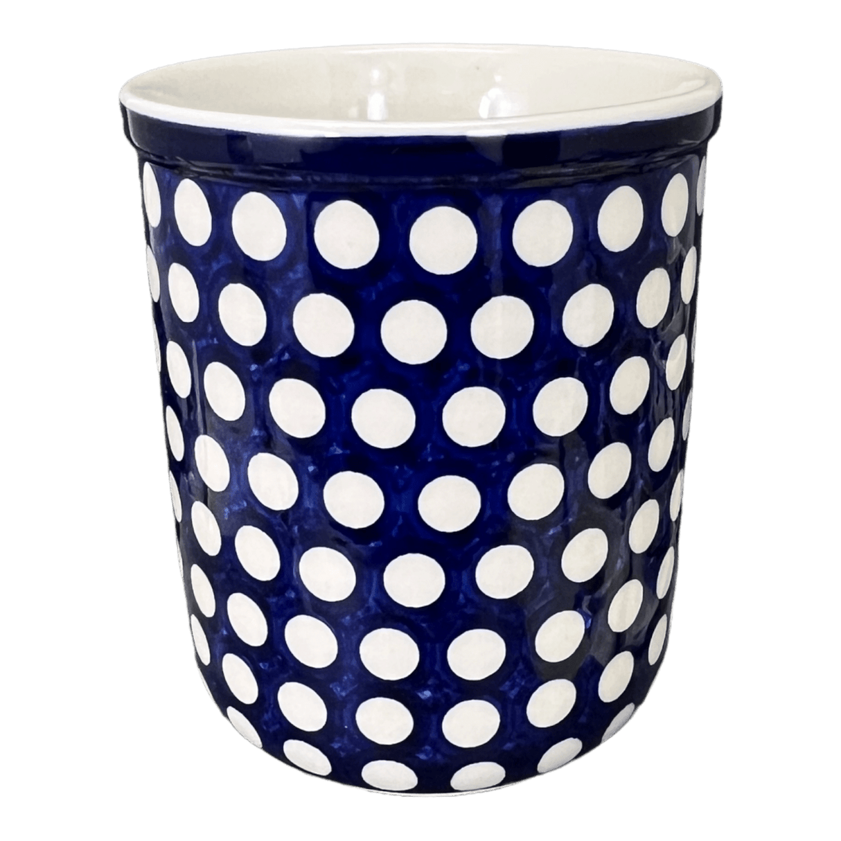 Utensil Holder, 6.5" in "Hello Dotty" by Andy | NDA73-A64