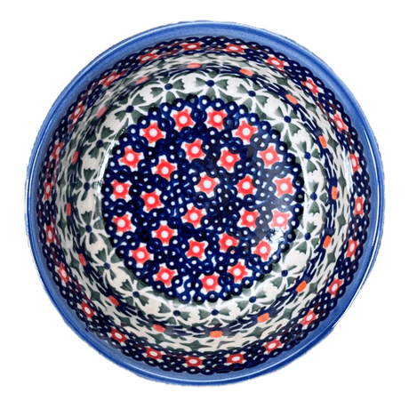 Bowl, Round, 4.25" in "Bowties & Blossoms" by Andy | NDA84-21