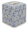 Polish Pottery Tissue Box Cover (English Blue) | O003U-AS53 at PolishPotteryOutlet.com