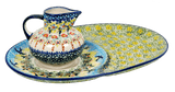 Plate, Oval, Soup & Sandwich, 11.75" x 7.25" in "Butterfly Bliss" by Manufaktura | P006S-WK73