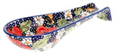 Spoon Rest, Large, 9.25" in "Poppies & Posies" by Manufaktura | P007S-IM02