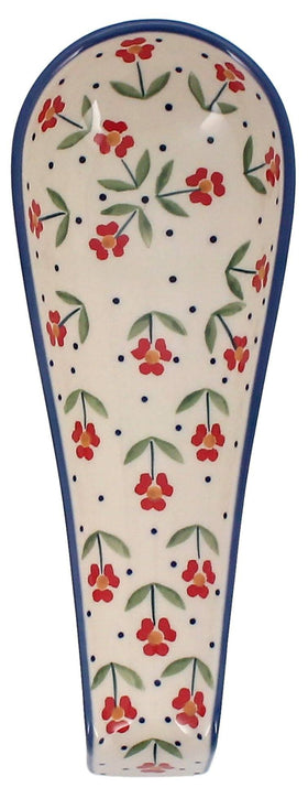 Polish Pottery Spoon Rest, Large, 9.25" in "Simply Beautiful" by Manufaktura | P007T-AC61 Additional Image at PolishPotteryOutlet.com