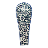 Spoon Rest, Large, 9.25" in "Peacock Parade" by Manufaktura | P007U-AS60