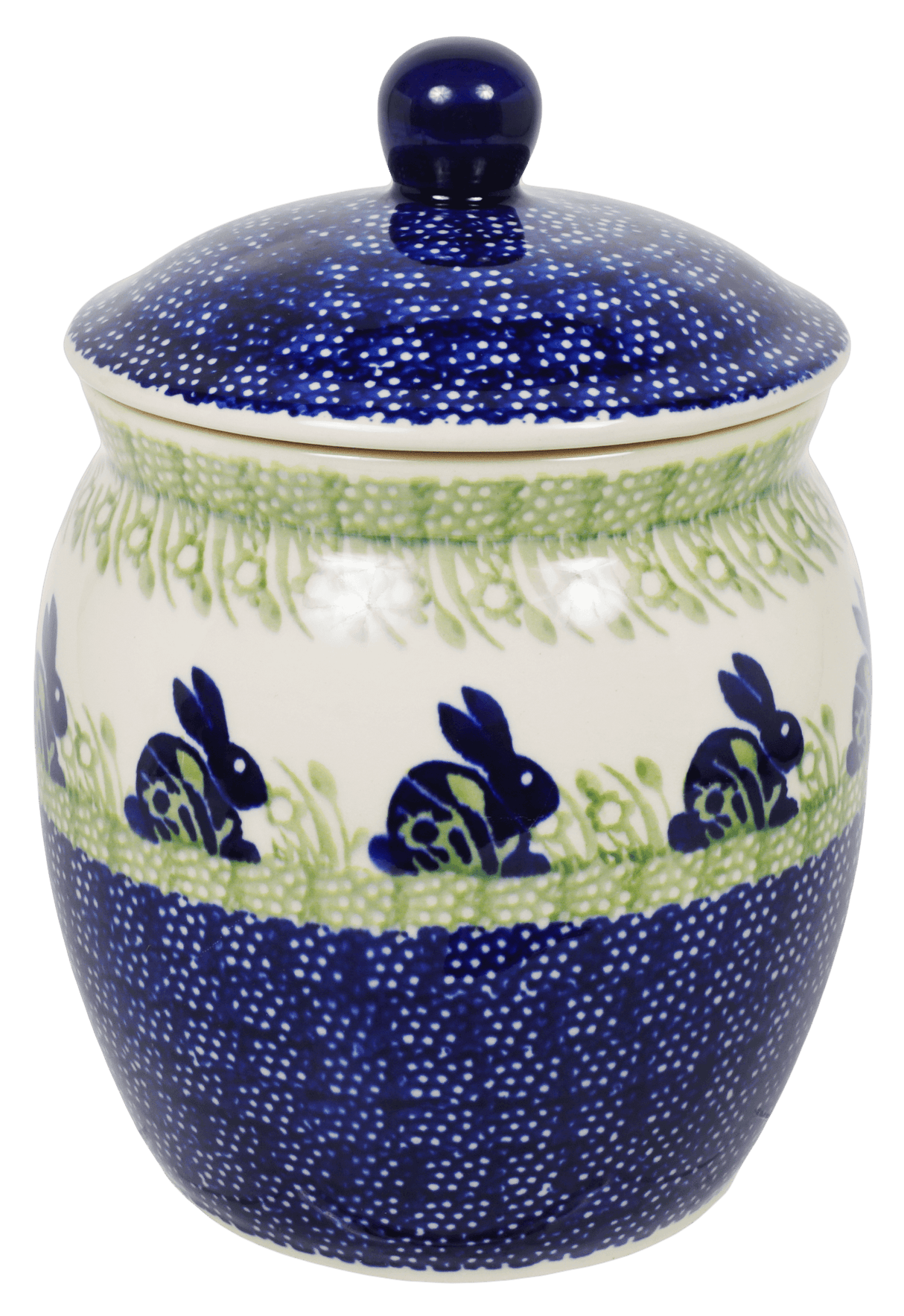 Canister, 2 Liter in "Bunny Love" by Manufaktura | P074T-P324