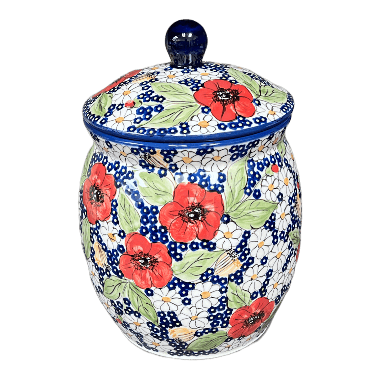Canister, 4 Liter in "Poppies & Posies" by Manufaktura | P081S-IM02