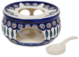 Aromatherapy Warmer, 7.5" in "Peacock" by Manufaktura | P089T-54