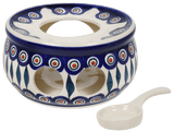 Aromatherapy Warmer, 7.5" in "Peacock" by Manufaktura | P089T-54