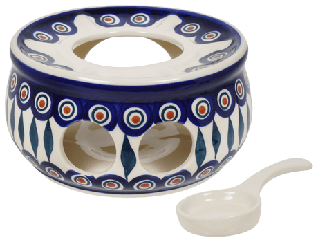 Aromatherapy Warmer, 7.5" in "Peacock" by Manufaktura | P089T-54