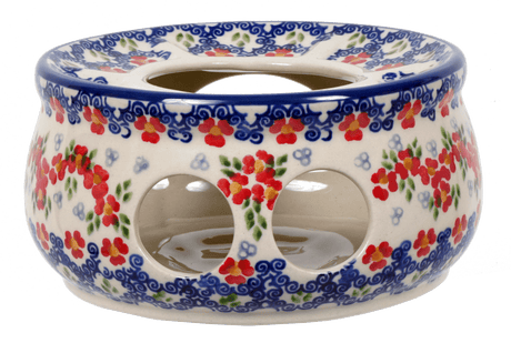 Aromatherapy Warmer, 7.5" in "Ring Around the Rosie" by Manufaktura | P089U-P321