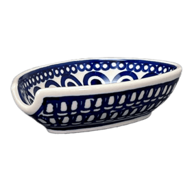 Polish Pottery Small Spoon Rest (Gothic) | P093T-13 Additional Image at PolishPotteryOutlet.com