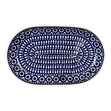 Plate, Roaster, Oval, 7"x11" in "Gothic" by Manufaktura | P099T-13