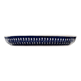 Plate, Roaster, Oval, 7"x11" in "Gothic" by Manufaktura | P099T-13